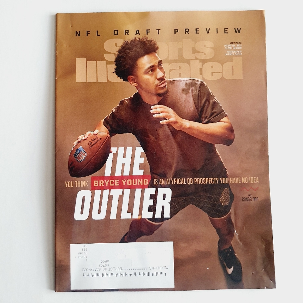 Sports Illustrated Magazine May, 2023 Bryce Young Carolina Panthers NFL Football